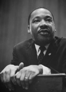 Photo of Rev. Dr. Martin Luther King Jr. taken in 1964