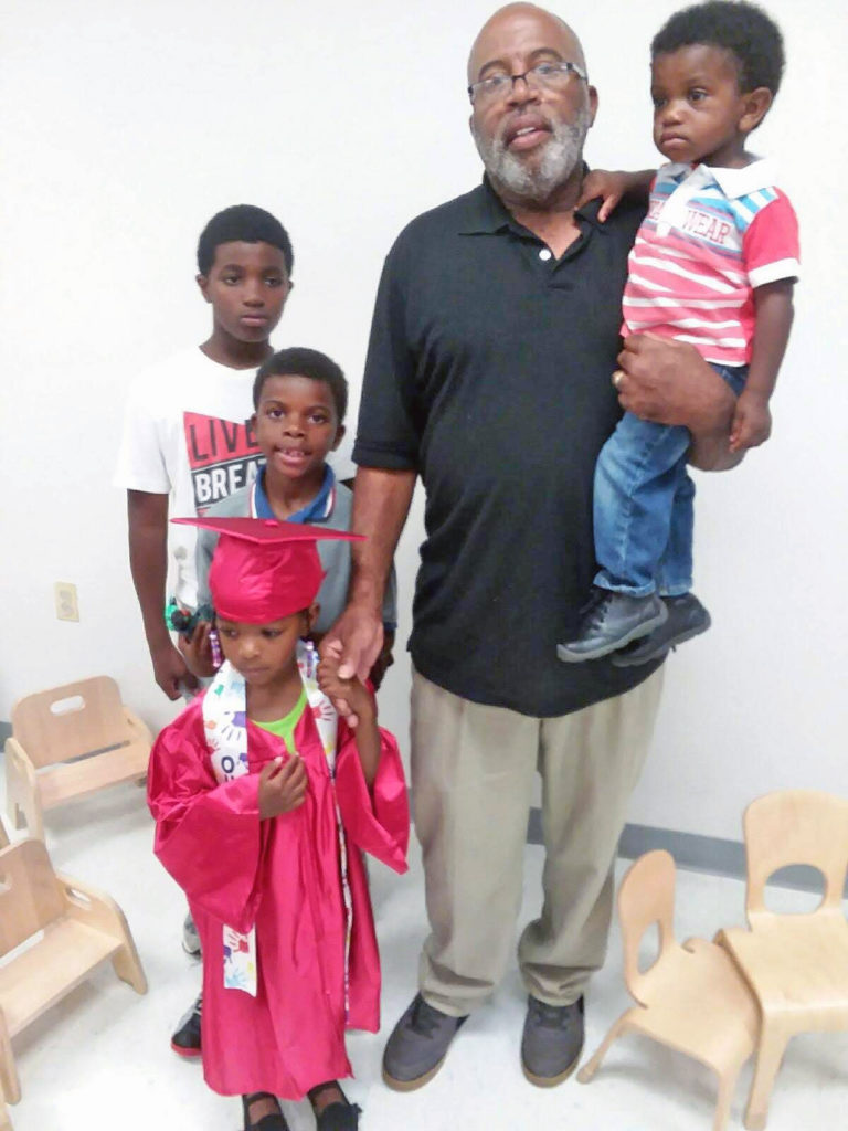 Reginald Johnson and family