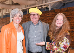 Bill McCarthy, Executive Director of Catholic Charities; Laura Gamble, PNC Regional President Greater Maryland and Rebecca Hoffberger, Founder and Director of the American Visionary Art Museum.