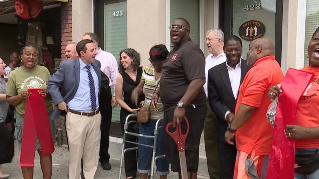 Hooray! Safe Streets opens in Brooklyn-Curtis Bay neighborhood of southwest Baltimore.