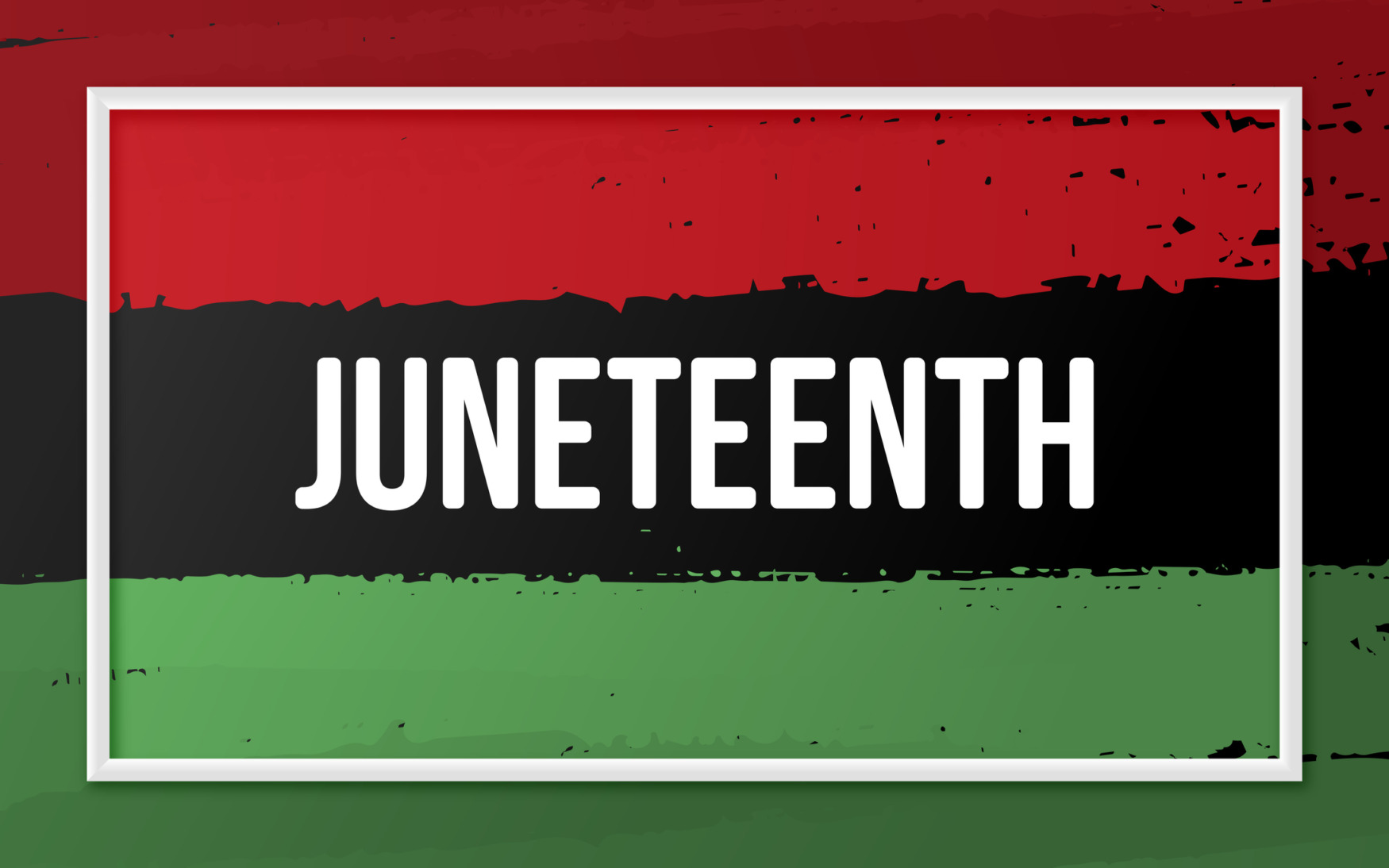 Juneteenth logo flag